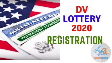 dv lottery 2020 registration